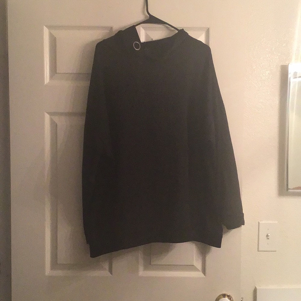 Black hoodie